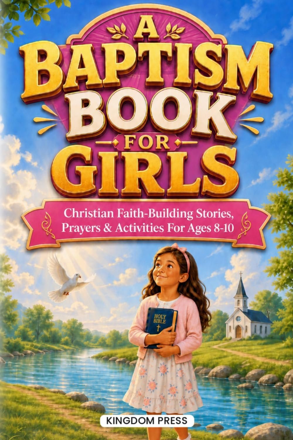 A Baptism Book For Girls Book Cover